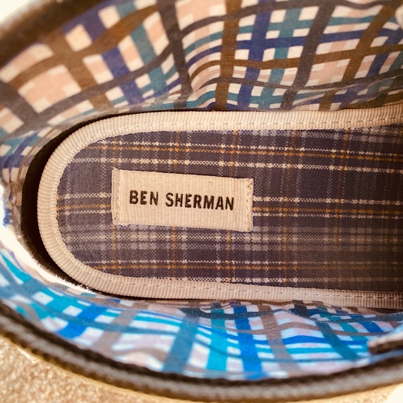 Ben Sherman Black HiTop Woven Lace up. EUC. US Size 10.5. UK size 9.5 - Picture 8 of 14